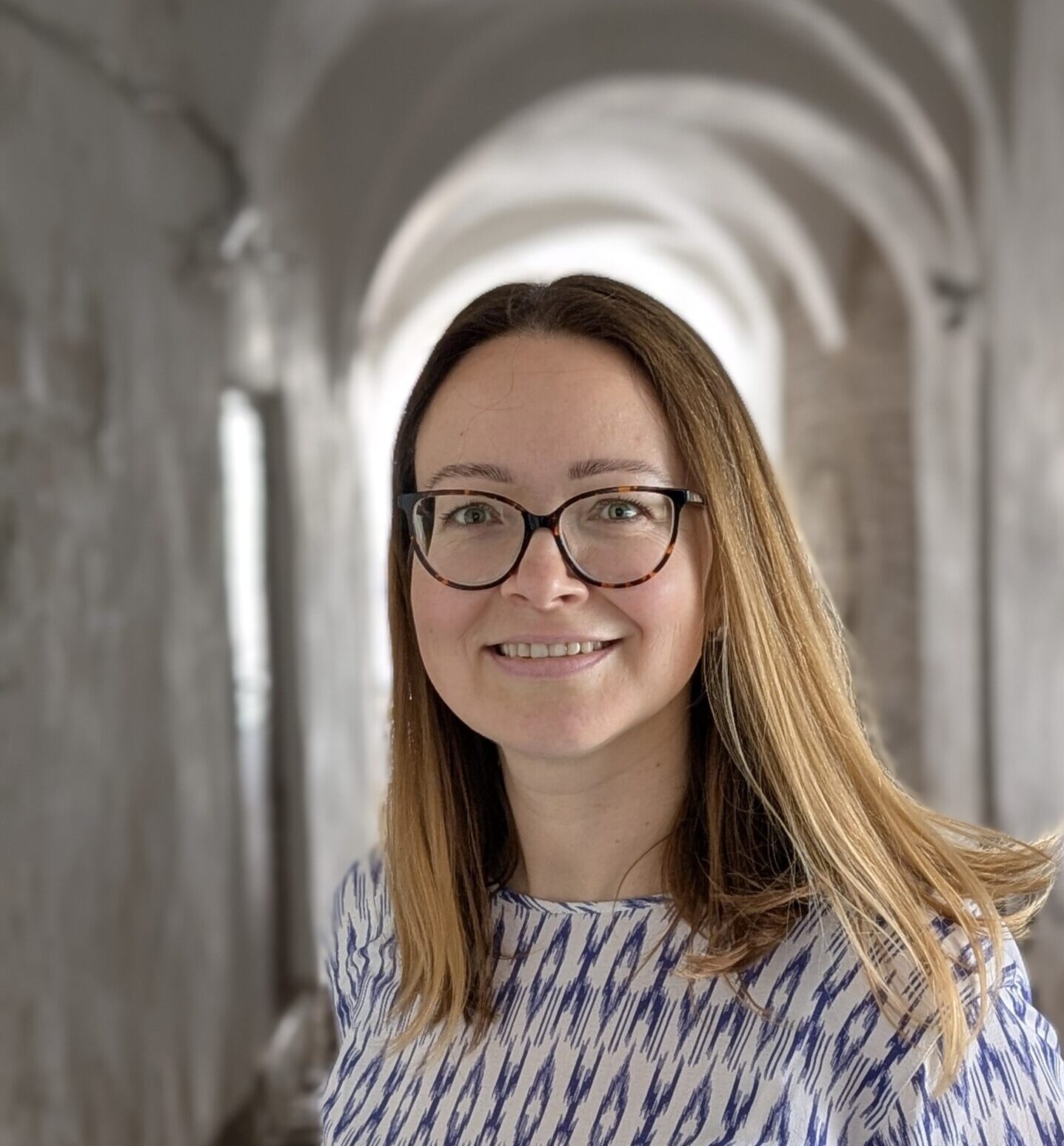 Daniele Gaube - pattern creator - headshot photo