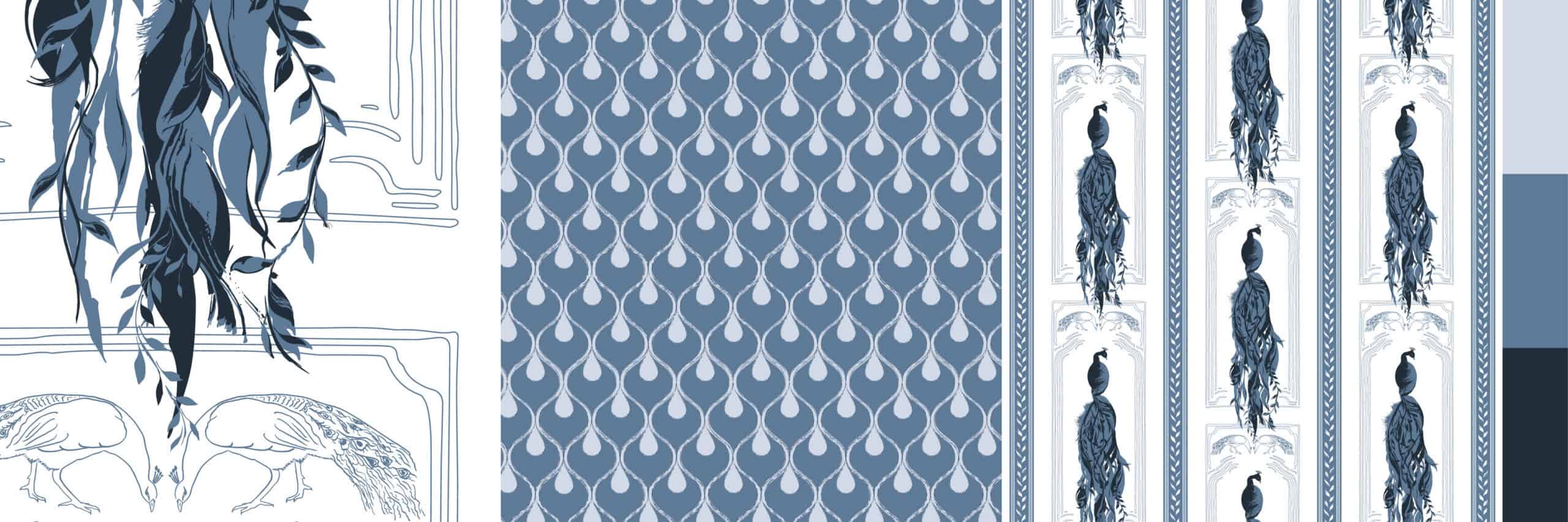 Peakock pattern by Daniele Gaube